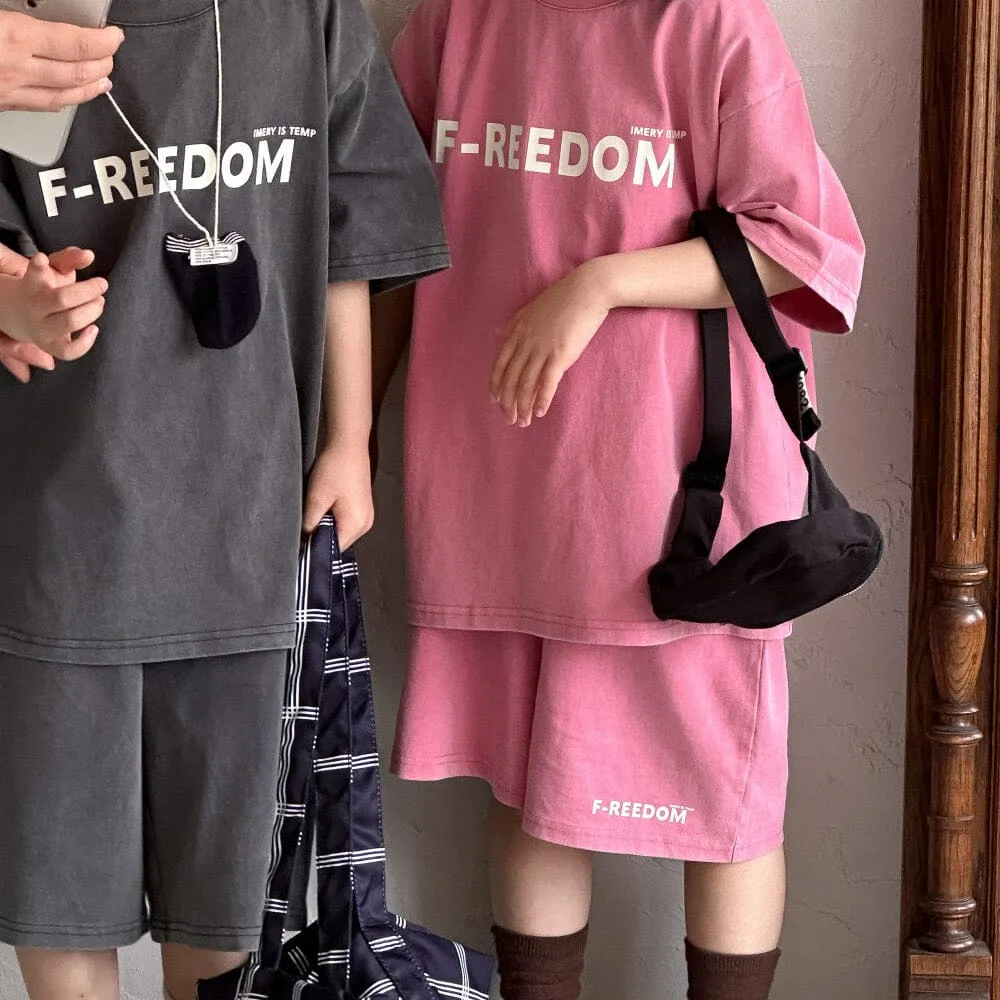 Freedom Casual Distressed Summer Set