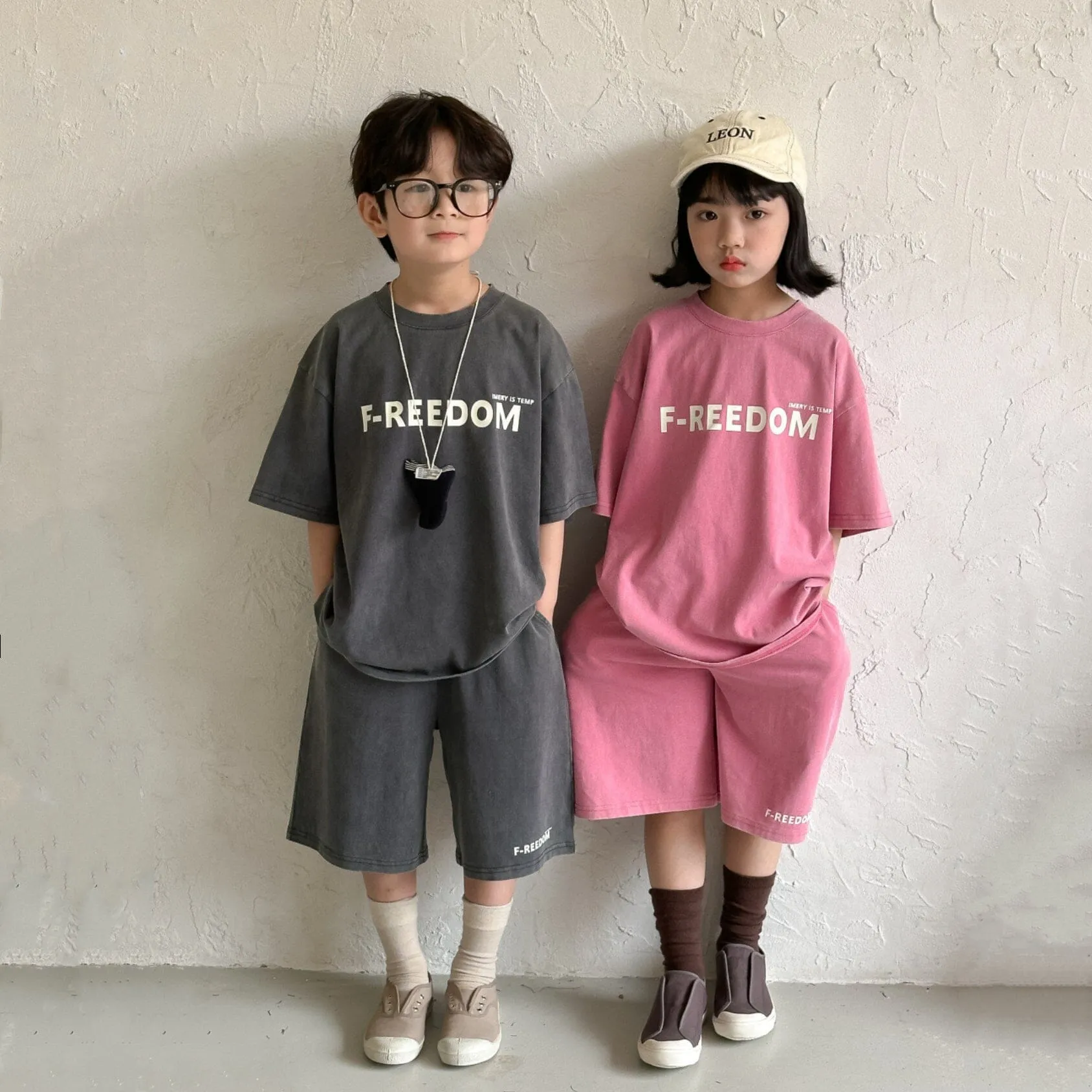 Freedom Casual Distressed Summer Set