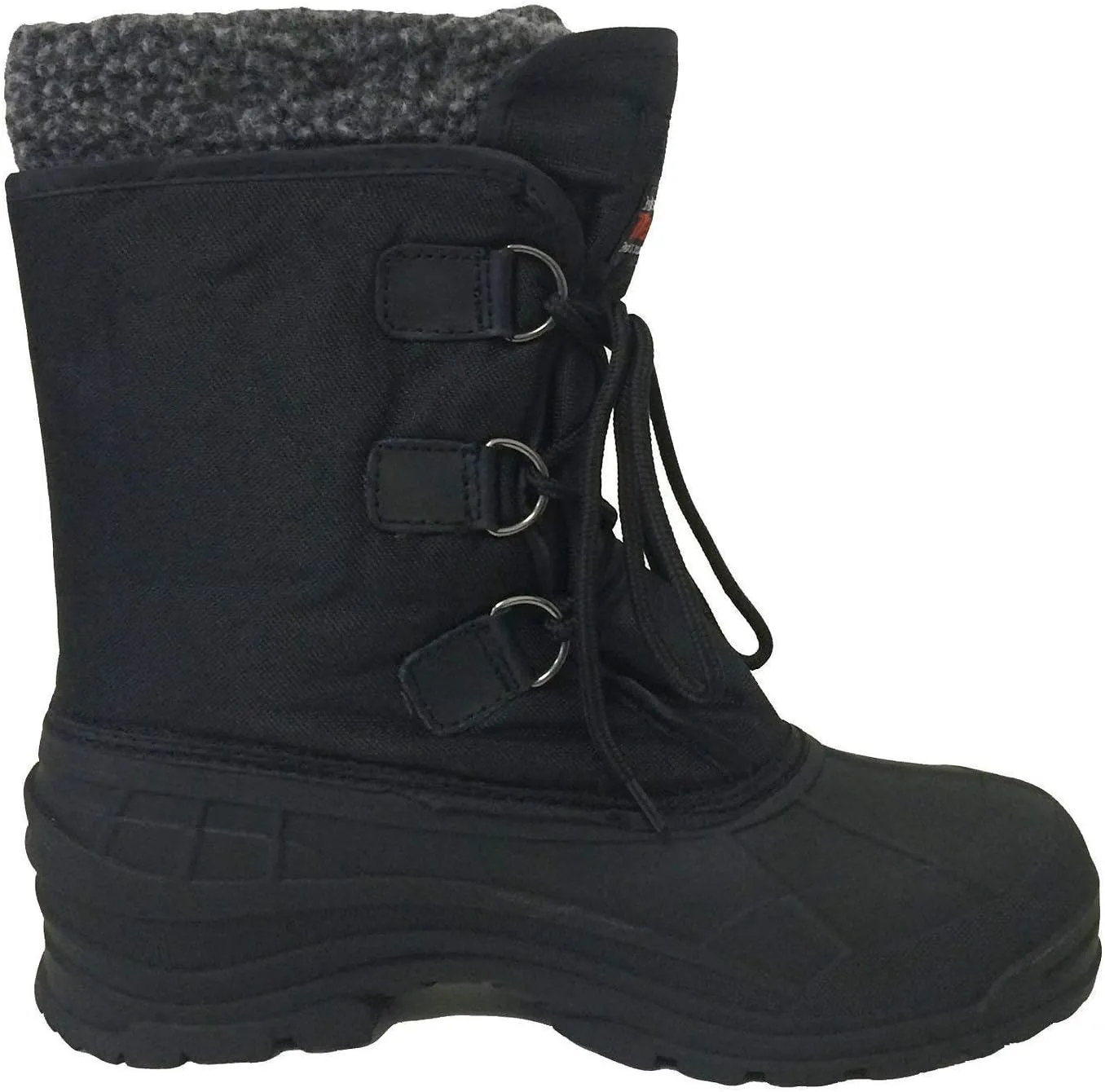 G4U-YC06S Men's Winter Boots Cold Weather Water Repellent Nylon 9" Thermolite Insulated Hiking Duck Warm Snow Shoes