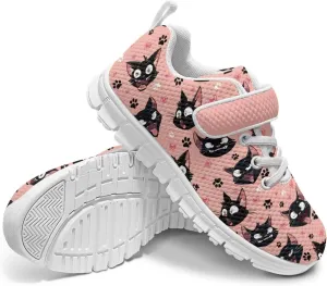Girls Slip On Sneakers Cute Animal Little Kids Shoes School Tennis Shoes
