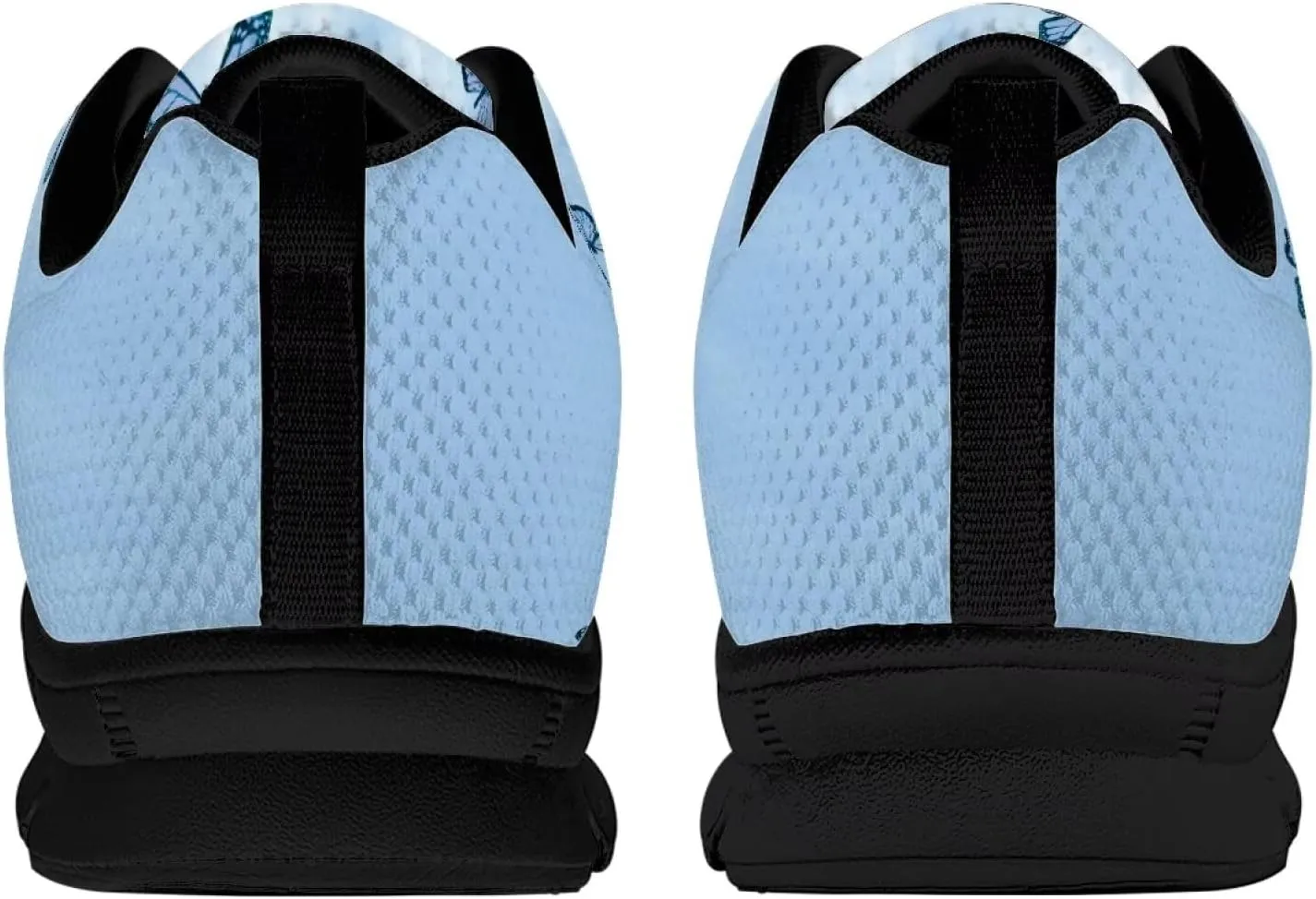 GOSTONG Womens Running Shoes Breathable Mesh Sneakers Non Slip Rubber Sole Lace up Outdoor Athletic Shoes Sole Black US 5-12