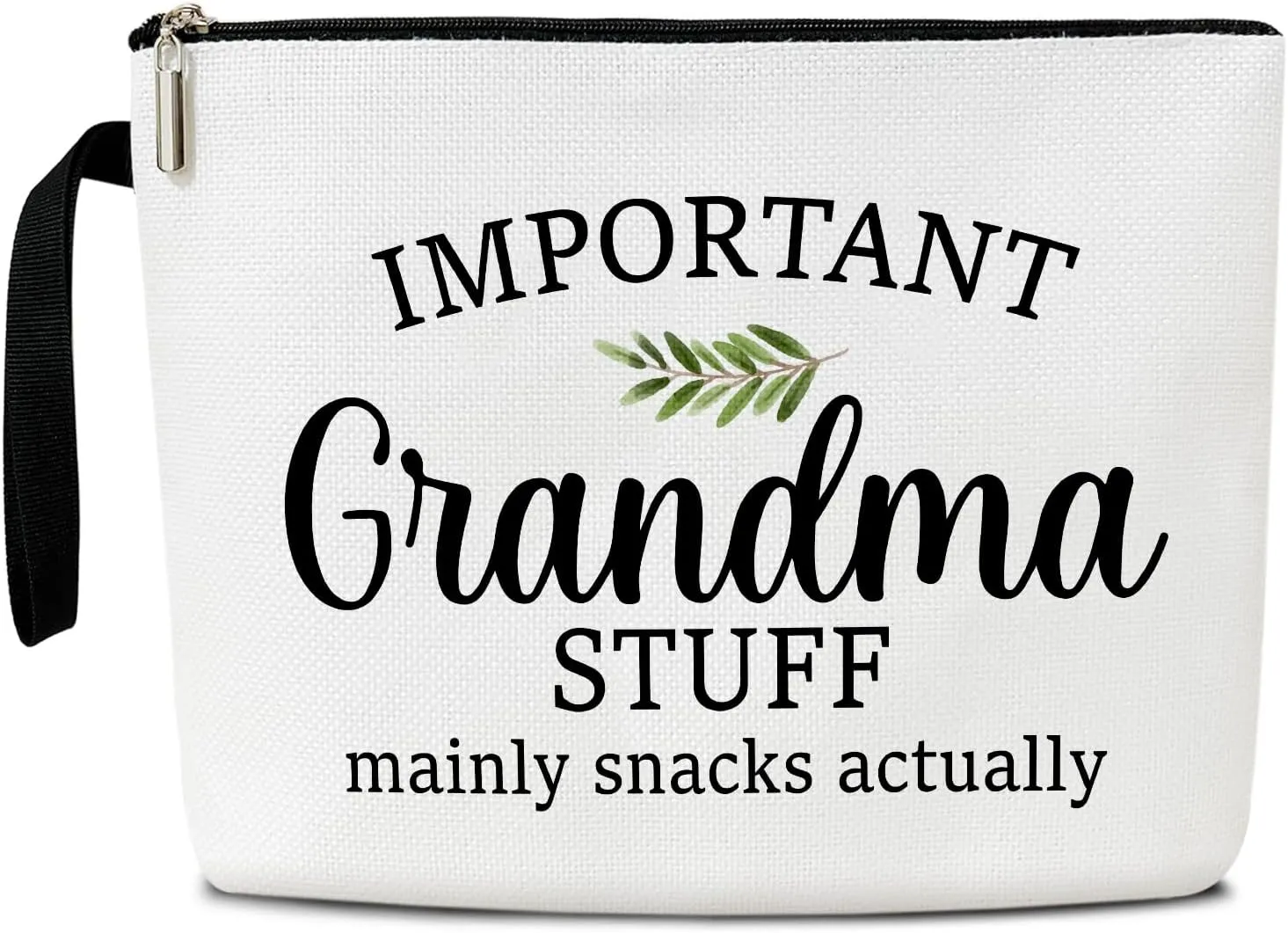Grandma Gifts Grandma Bag, Mimi Bag Gifts For Mimi, Birthday Gifts for Grandma Nana, First Time Grandma Gifts, Cosmetic Bag Zipper Travel Organizer Toiletry Pouch -052