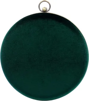 Green Round Clutch Bag, Women's Evening Bags Velvet Purse for Party Wedding, Equipped Detachable Metal Chain Strip (Color : Green)