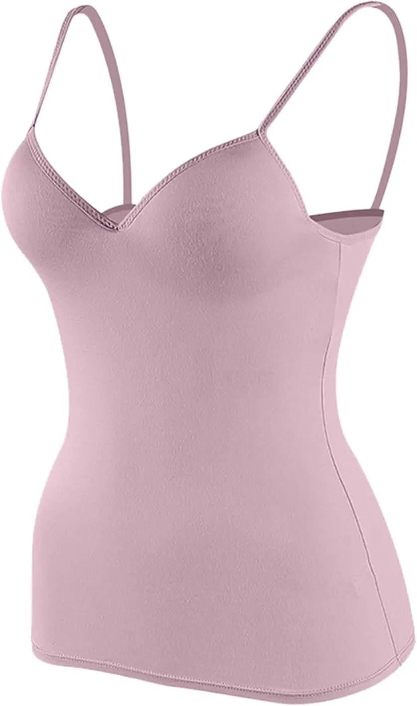 Gym Adjustable Spaghetti Straps Tank Tops for Women Summer Running Sweetheart Neck Sleeveless Cute Blouses Camisole