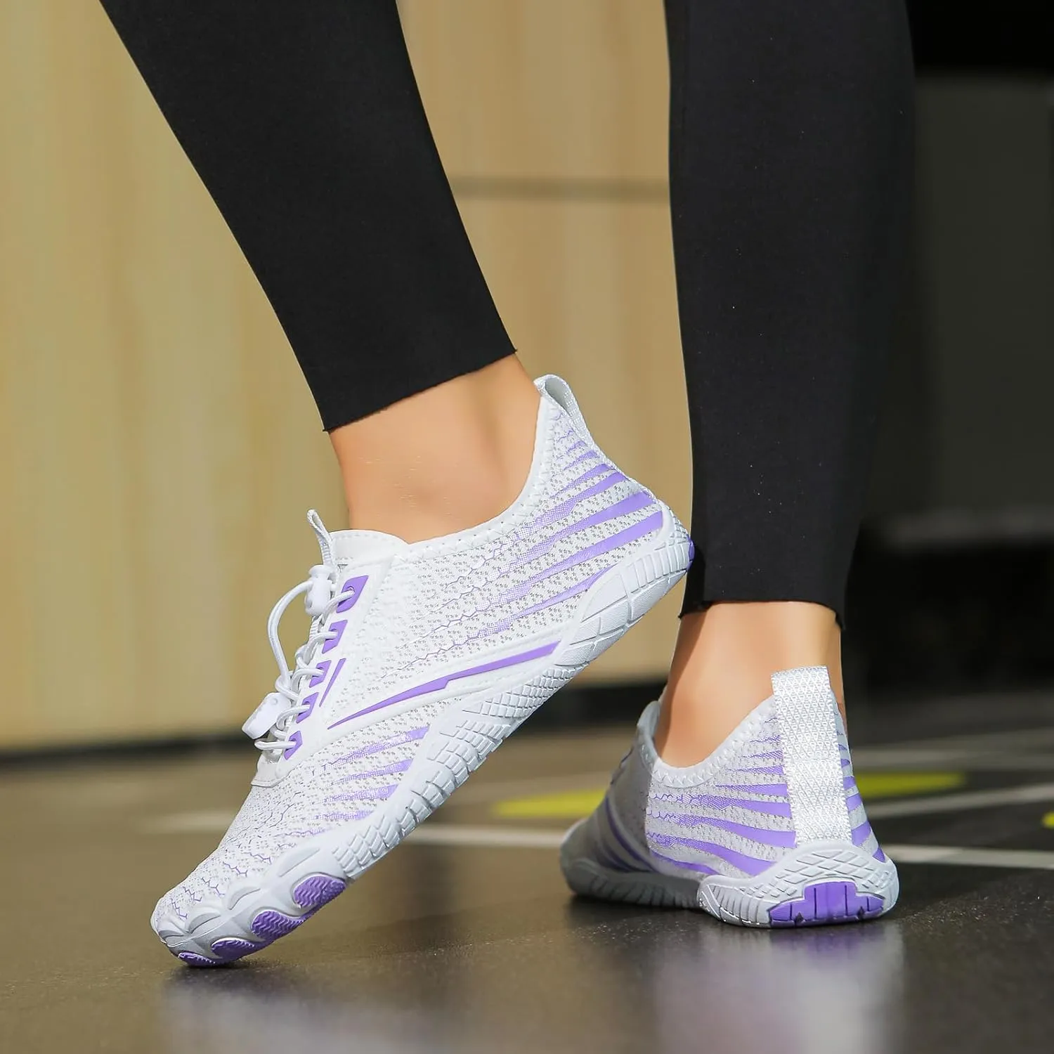Hike Barefoot Shoes for Men Women Pro Footwear Hike Shoes Quick Dry Breathable & Non-Slip Wide Toe Athletic Barefoot Shoes for Beach Swim Surf Hiking