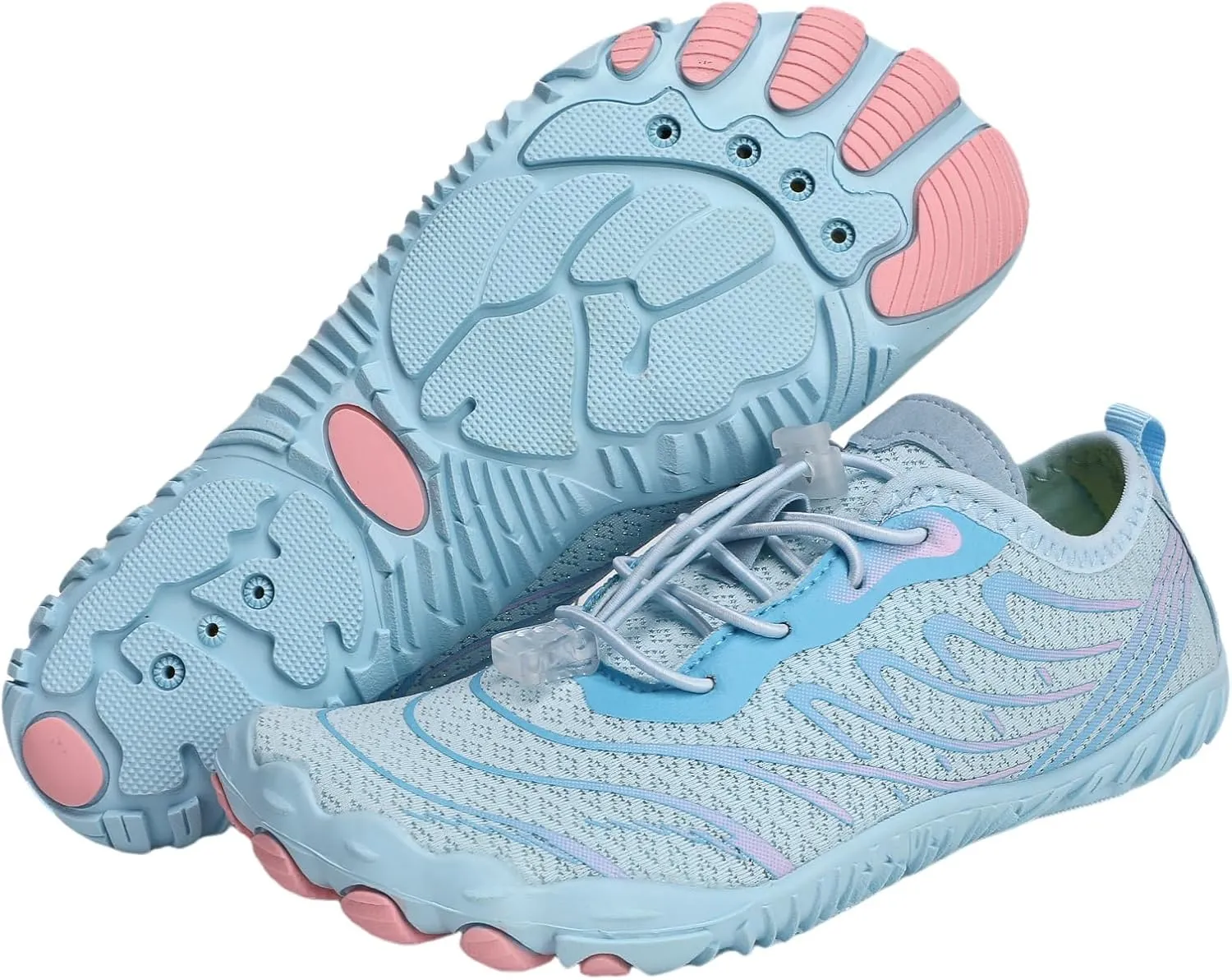 Hike Barefoot Shoes Womens Mens Footwear Pro Barefoot Shoes with Wide Toe Box Trail Running Shoes, Healthy Non-Slip Quick Dry Athletic Hiking Shoes