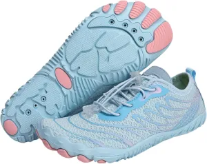 Hike Barefoot Shoes Womens Mens Footwear Pro Barefoot Shoes with Wide Toe Box Trail Running Shoes, Healthy Non-Slip Quick Dry Athletic Hiking Shoes