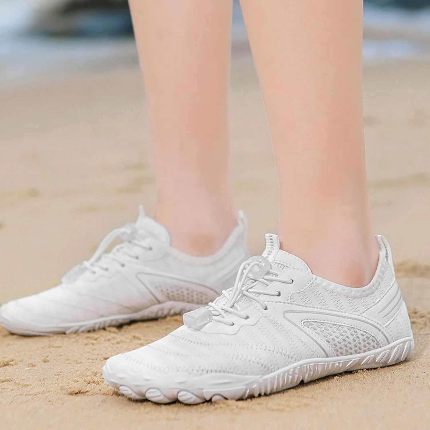 Hiking Footwear Barefoot Womens Shoes Non-Slip Outdoor Unisex Grounded Footwear Barefoot Shoes for Neuropathy Water Pro Barefoot Shoes Athletic Wide Toe Box Sneakers,Quick Dry,Waterproof,Beach