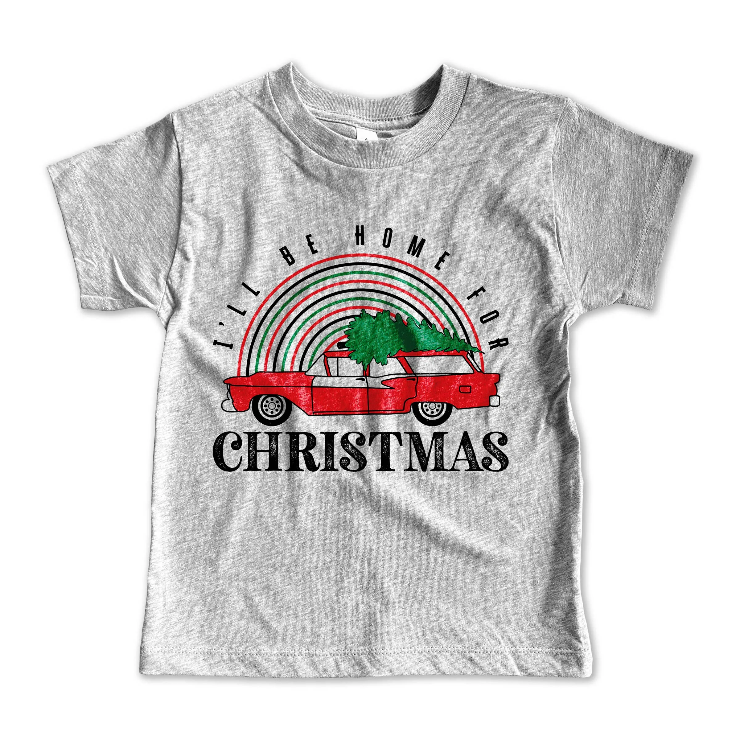 Home For Christmas Kids Tee Shirt