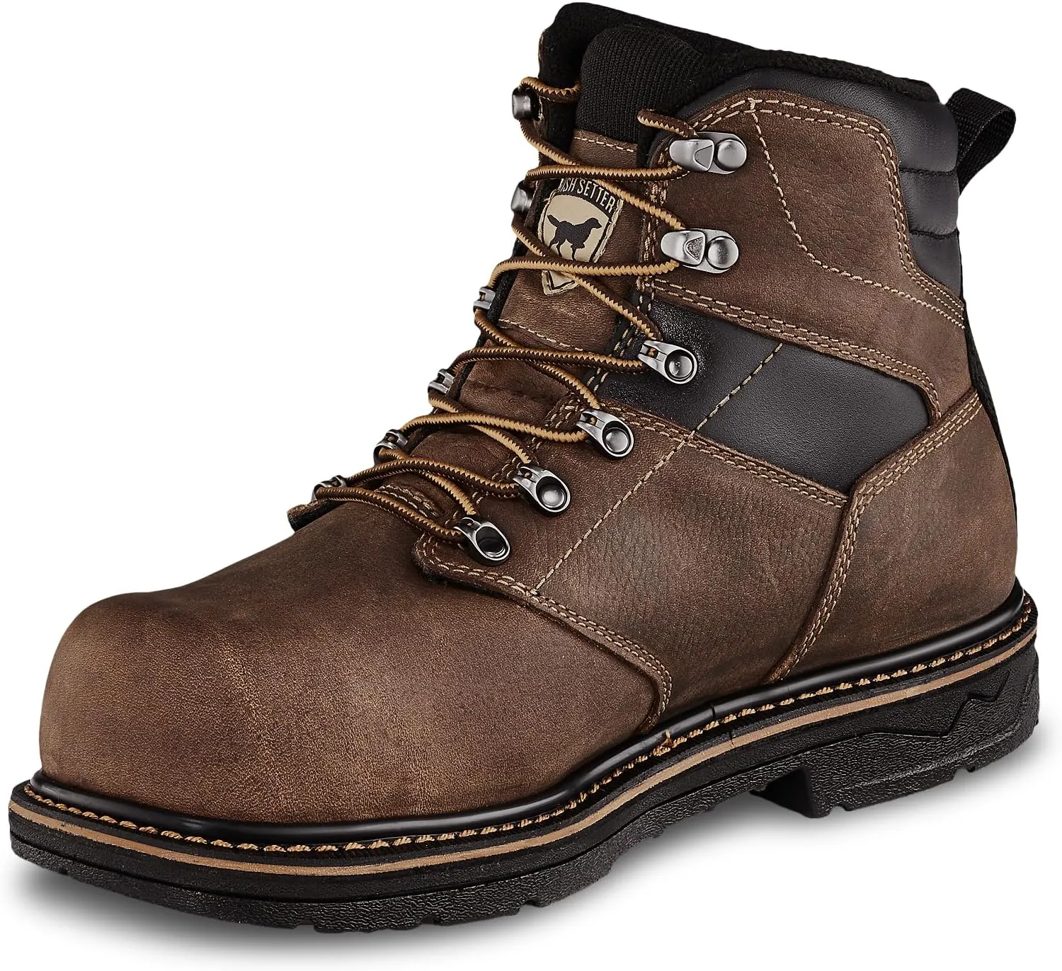 Irish Setter, Farmington KT, Mens, 6", Non-Metallic Safety Toe, Work Boot