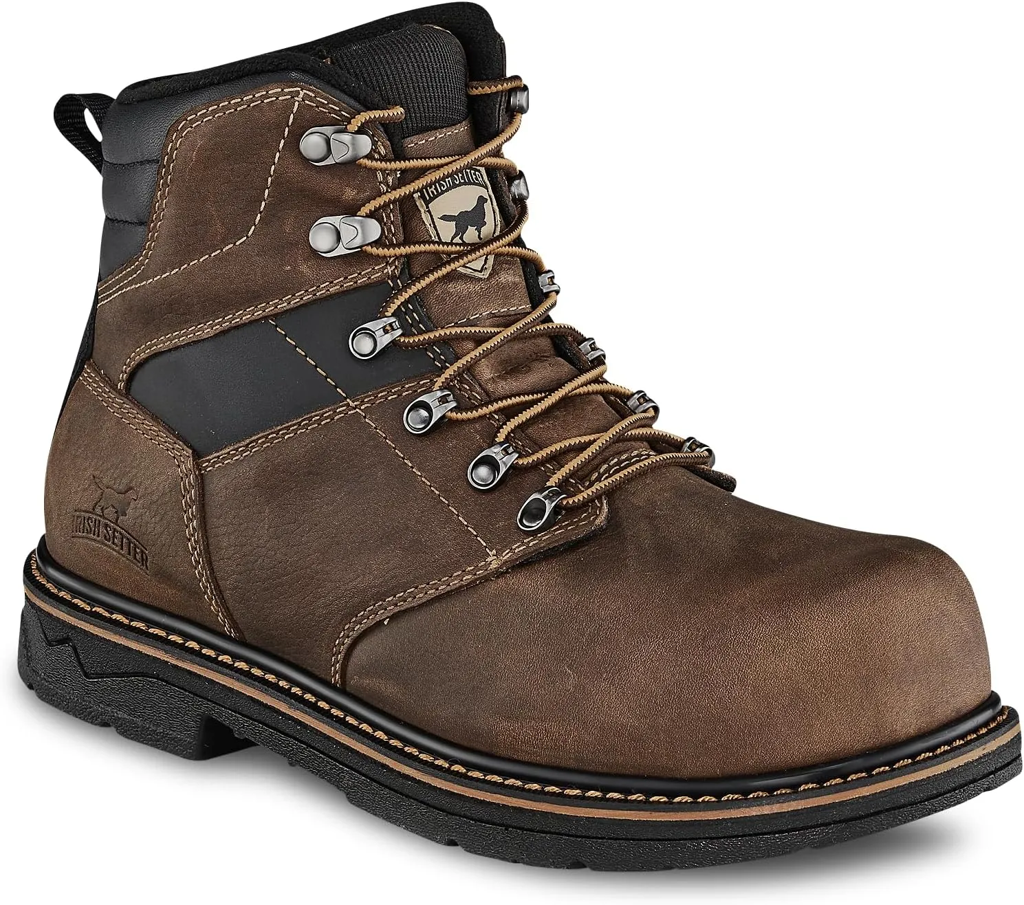 Irish Setter, Farmington KT, Mens, 6", Non-Metallic Safety Toe, Work Boot