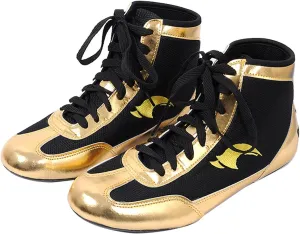 Kids School Wrestling Shoes Boys Girls Boxing Shoes Fitness Sneakers High Top Wrestling Training Shoes Boots Anti
