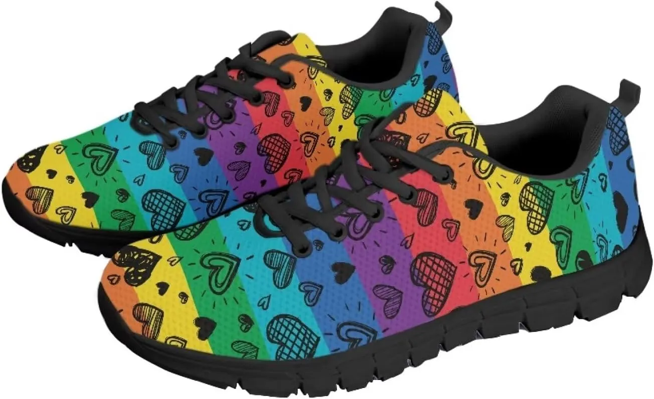 Kuiaobaty Women's Walking Shoes Running Shoes Fashion Sneakers Men's Athletic Shoes Tennis Sneaker Lace-up Lightweight