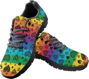 Kuiaobaty Women's Walking Shoes Running Shoes Fashion Sneakers Men's Athletic Shoes Tennis Sneaker Lace-up Lightweight