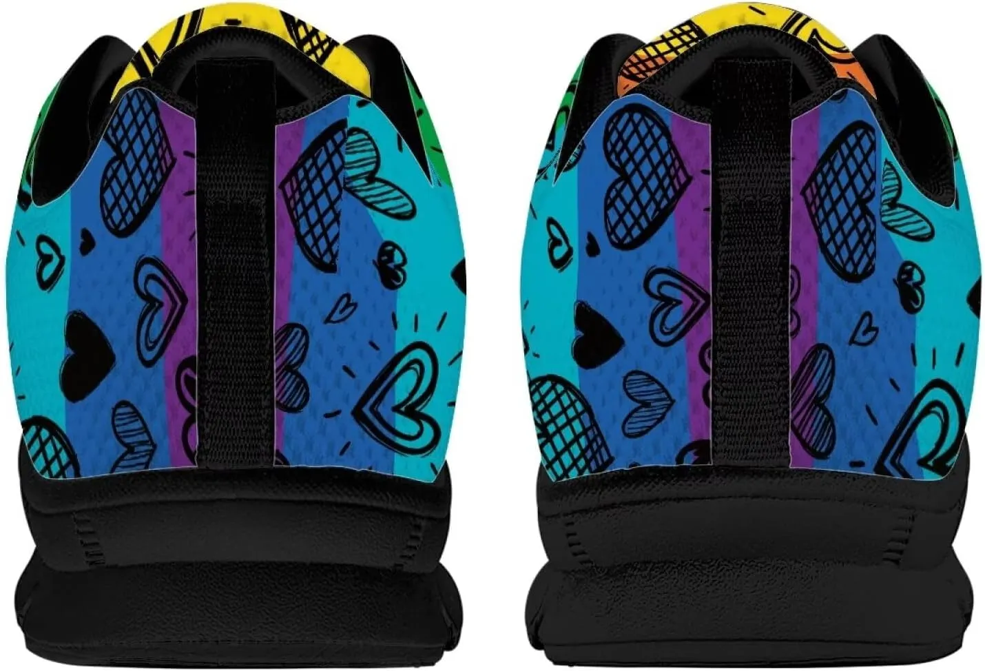 Kuiaobaty Women's Walking Shoes Running Shoes Fashion Sneakers Men's Athletic Shoes Tennis Sneaker Lace-up Lightweight
