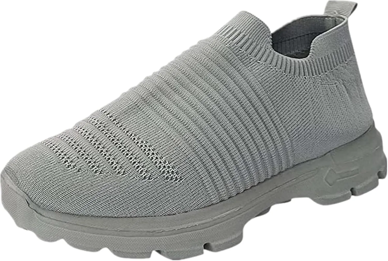 Ladmiple Gym Shoes For Women Workout Memory Foam Athletic Walking Running Shoes Slip On Casual Mesh Tennis Sneakers