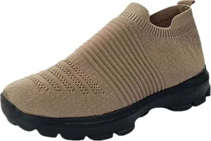 Ladmiple Gym Shoes For Women Workout Memory Foam Walking Shoes Running Classic Casual Slip On Athletic Tennis Sneakers