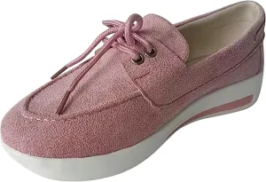 Ladmiple Shoes For Women Sneakers Trendy Slip On Canvas Shoes Fashion Casual Summer Comfortable Walking Flats Loafers
