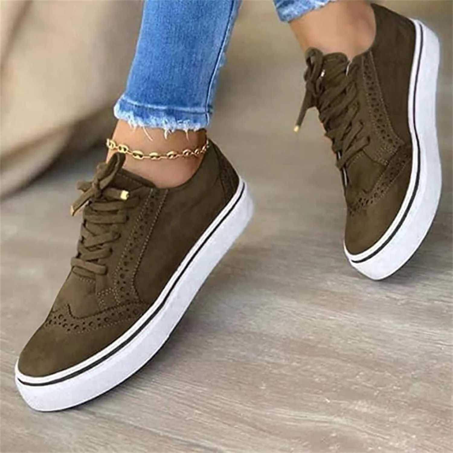 Ladmiple Sneakers For Women Slip On Wide Width Canvas Shoes Fashion Casual Dressy Summer Low Top Flats Walking Loafers