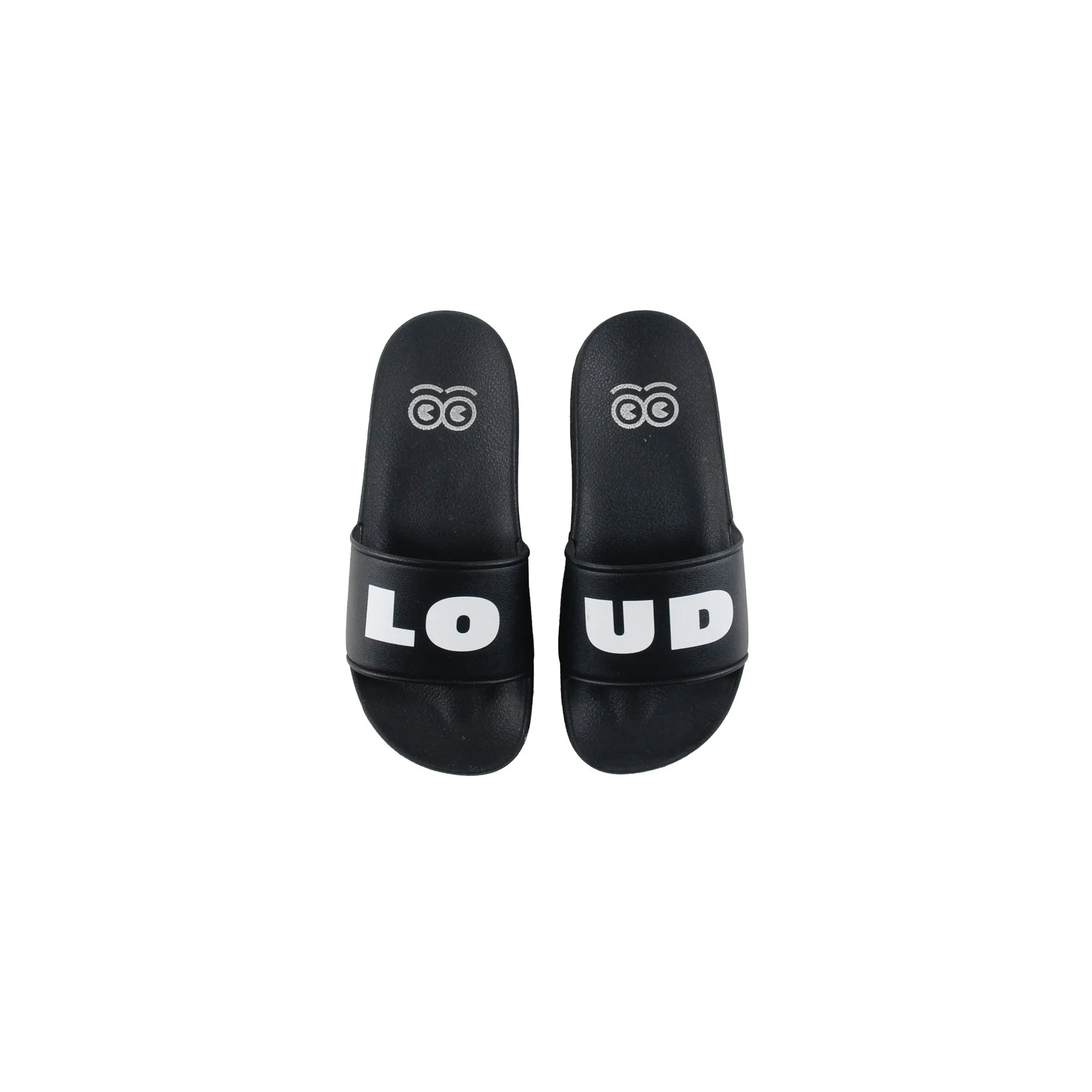 Loud Apparel Black Sliders