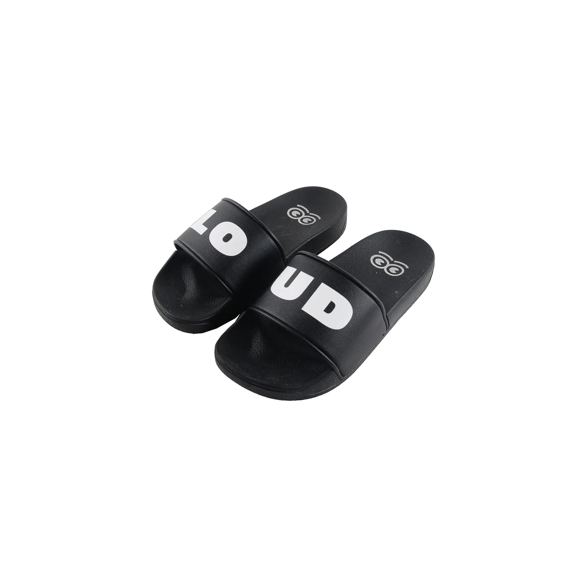 Loud Apparel Black Sliders