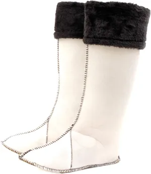 Luckers Women's Tall Fleece Rain Boots Liners