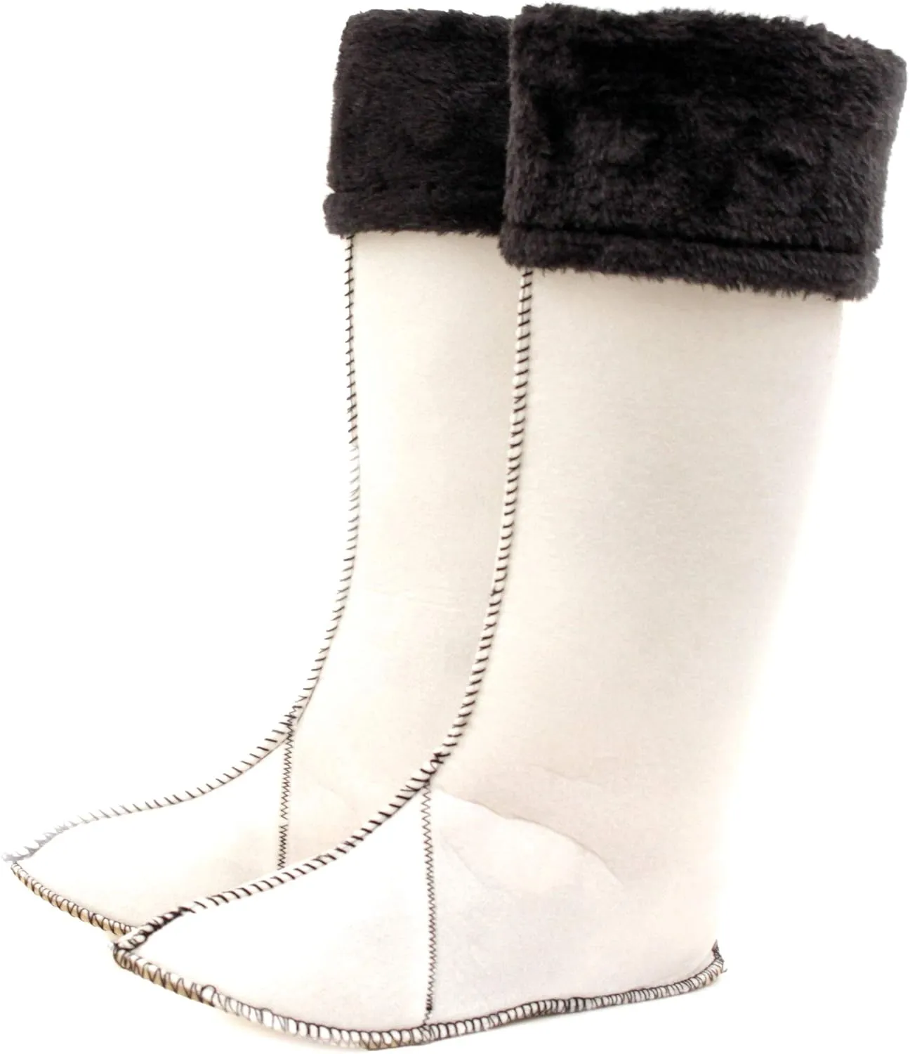 Luckers Women's Tall Fleece Rain Boots Liners