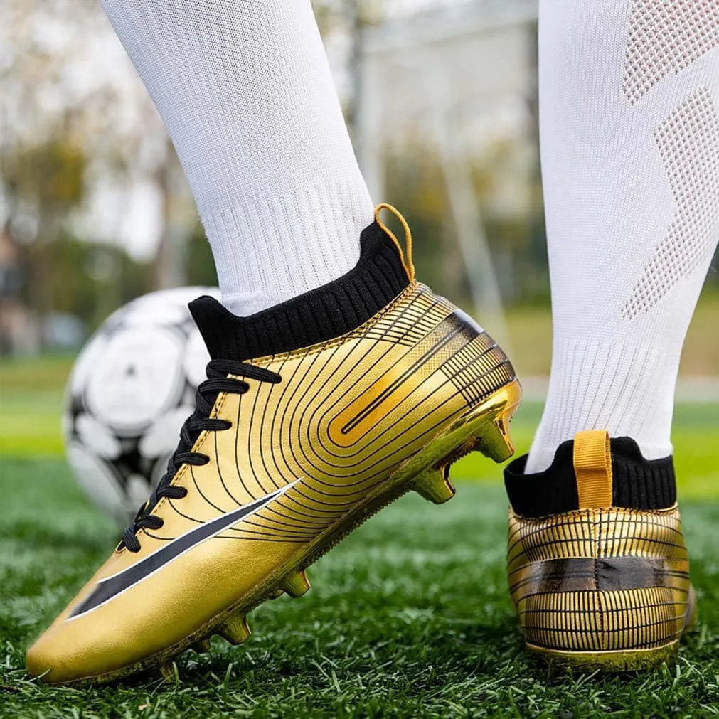 MEBAMY Football Shoes for Boys Girls Firm Ground Soccer Cleats Athletic Youth General Purpose Soccer Shoe Toddler Little Kid Big Kid