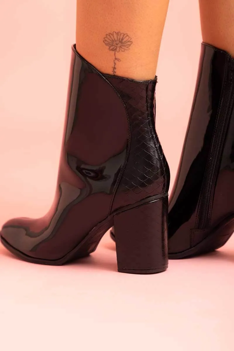 Melbourne Boot Black Patent