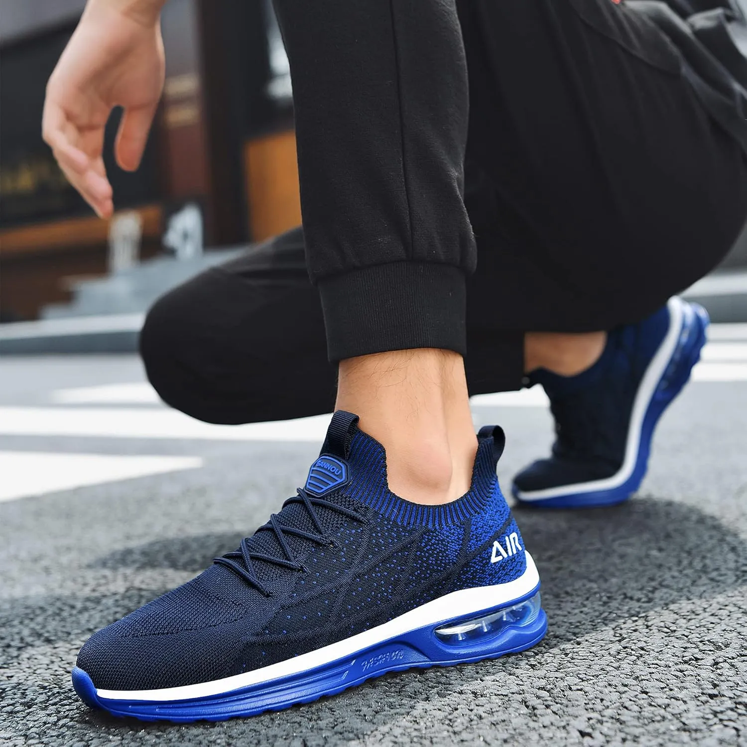 Mens Air Running Shoes Athletic Tennis Sneakers US 7.5-US 13