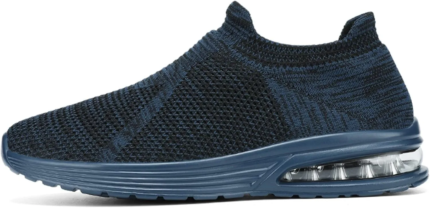 Mens Athletic Shoes Mens Walking Shoes Slip on Shoe for Men Tennis Shoe for Men Mesh Lightweight Sneaker
