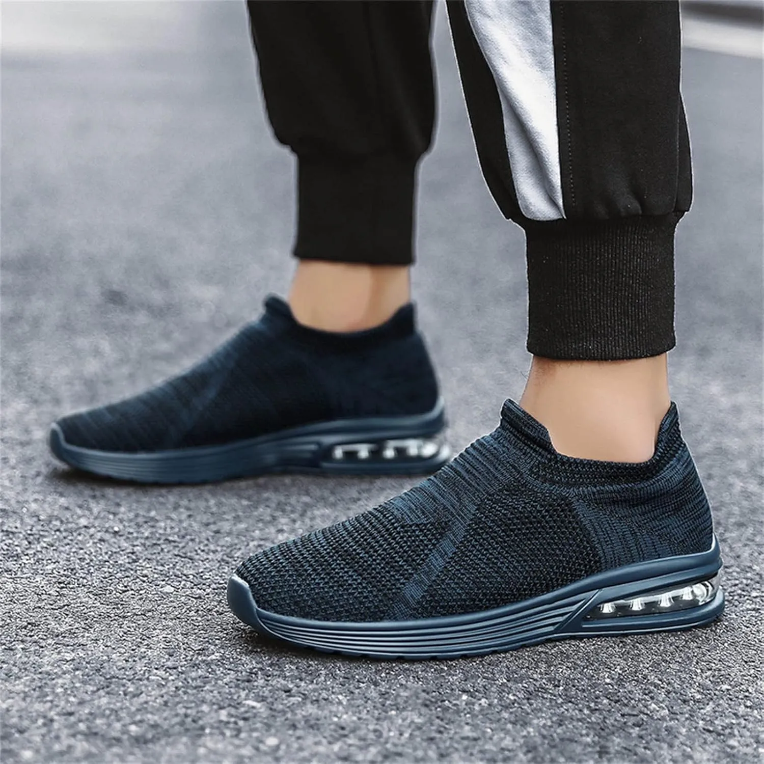 Mens Athletic Shoes Mens Walking Shoes Slip on Shoe for Men Tennis Shoe for Men Mesh Lightweight Sneaker
