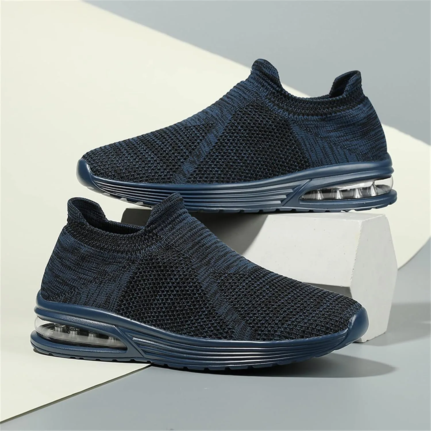 Mens Athletic Shoes Mens Walking Shoes Slip on Shoe for Men Tennis Shoe for Men Mesh Lightweight Sneaker