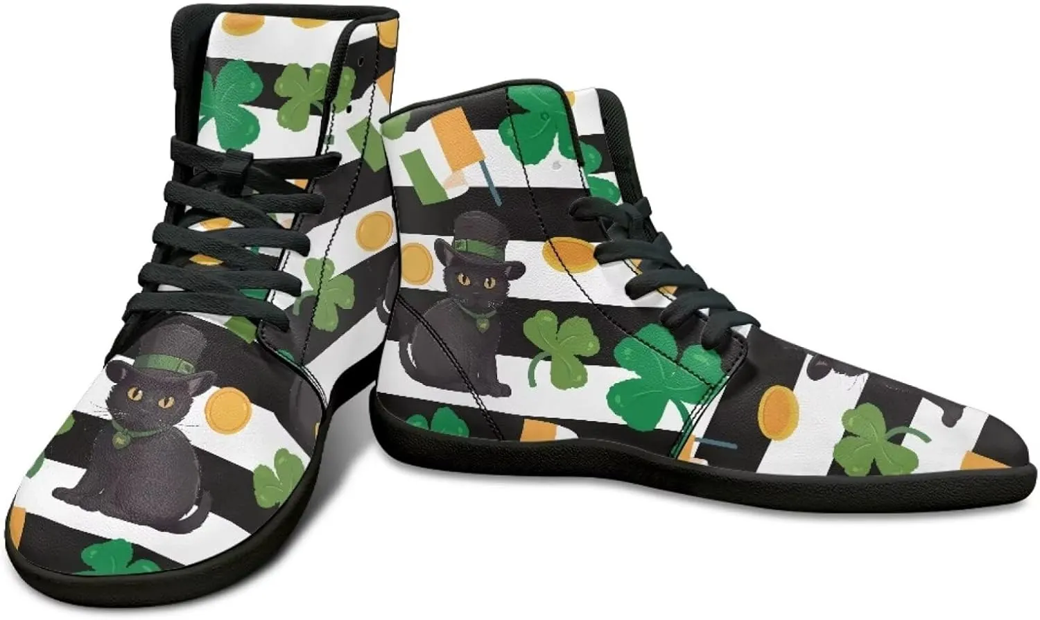 Mens Barefoot Shoes High Top Wide Toe Footwear with Zero Drop Sole Anti Slip Lace Up Ankle Boots for Walking