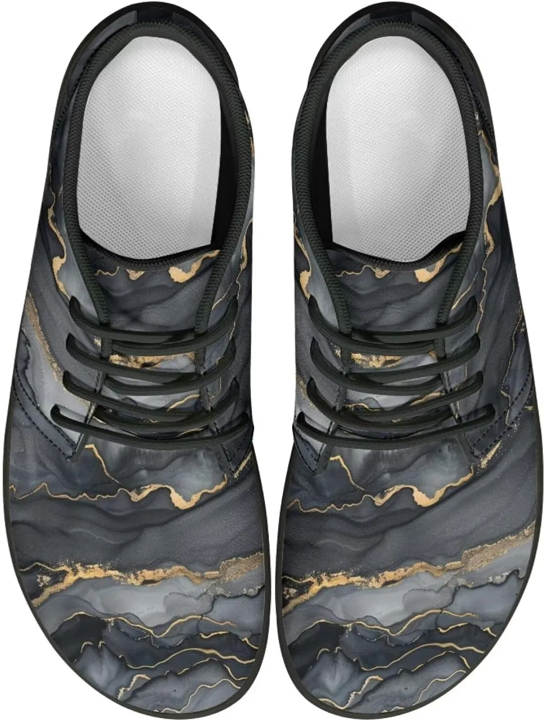 Men's Barefoot Shoes Wide Toe Box Comfortable Lightweight Footwear with Zero Drop Sole Casual Non-Slip Slip On Workout Hiking Running Sneakers