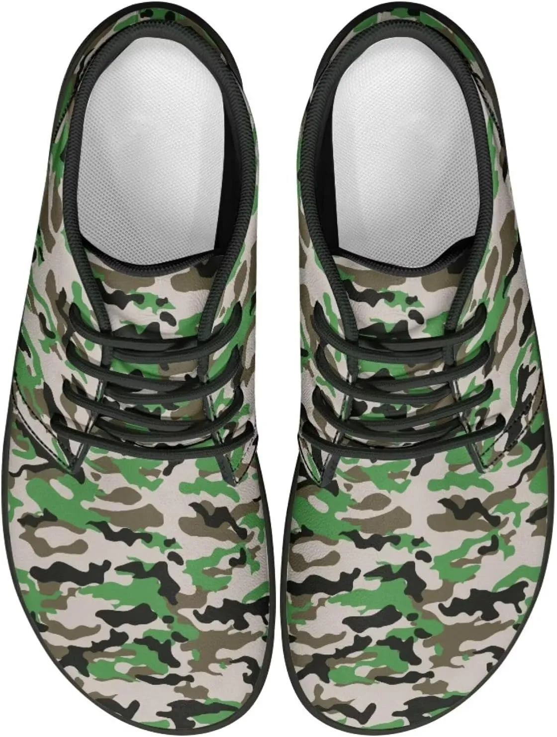 Men's Barefoot Shoes Wide Toe Box Comfortable Lightweight Footwear with Zero Drop Sole Casual Non-Slip Slip On Workout Hiking Running Sneakers