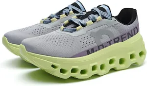 Men's Fashion Sneakers Breathable Mesh Running Shoes Cushioned Athletic Sneakers Non Slip Soft Sole Casual Athletic Walking Shoes