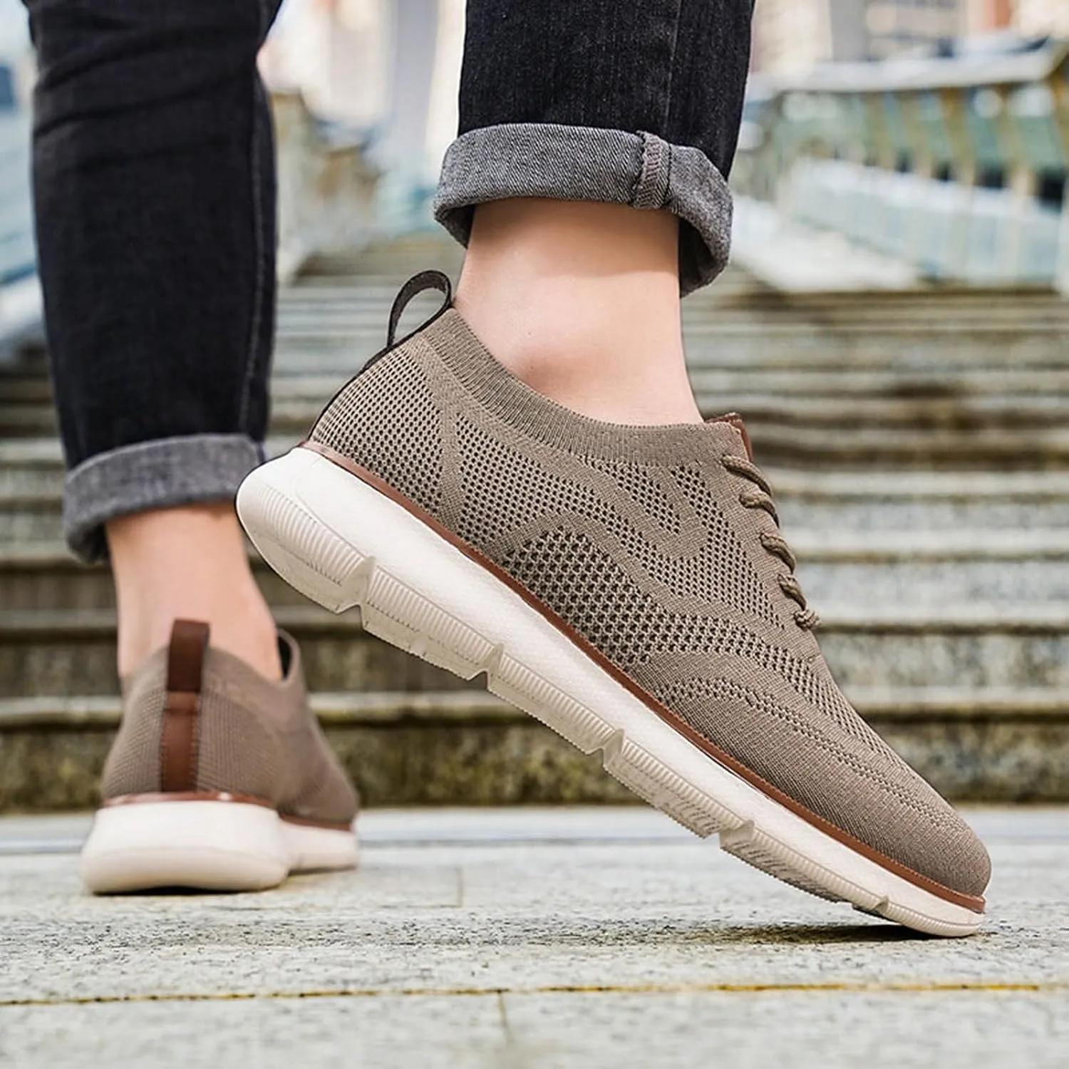 Men's Fashion Sneakers Mens Slip on Shoes Sneaker for Men Shoe for Men Casual Athletic Gym Sneaker