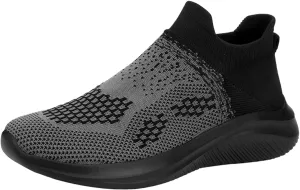 Men's Fashion Sneakers Mens Tennis Shoes Slip on Shoe for Men Tennis Shoe for Men Lightweight Breathable Sneaker