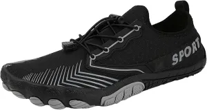 Mens Lightweight Minimalist Shoes Lightweight Breathable Slip on Running Shoe Non Slip Work Sport Shoes for Men