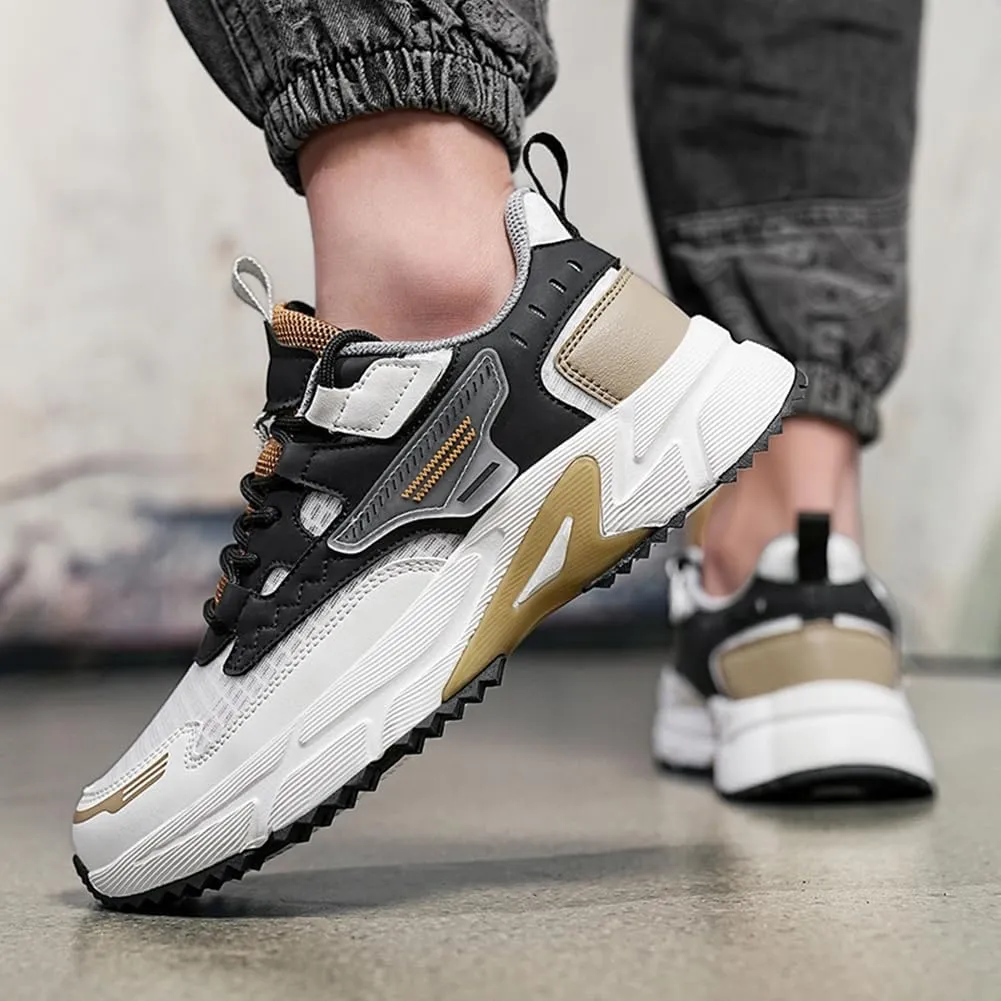 Mens Running Shoes Casual Tennis Walking Athletic Work Gym Fashion Lightweight Slip On Sneakers