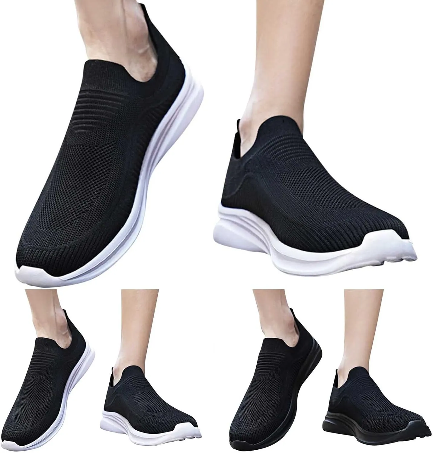 Mens Slip on Shoes Mens Walking Shoes Slip on Shoe for Men Walking Shoe for Men Comfortable Mesh Sneaker