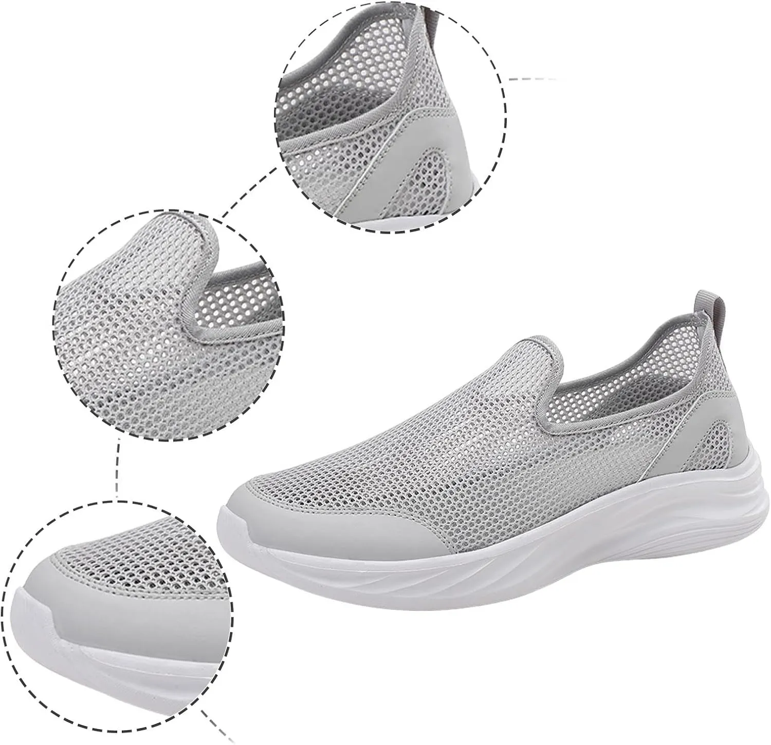 Men's Sneakers Mens Tennis Shoes Tennis Shoe for Men Walking Shoe for Men Lightweight Running Trail Sneaker
