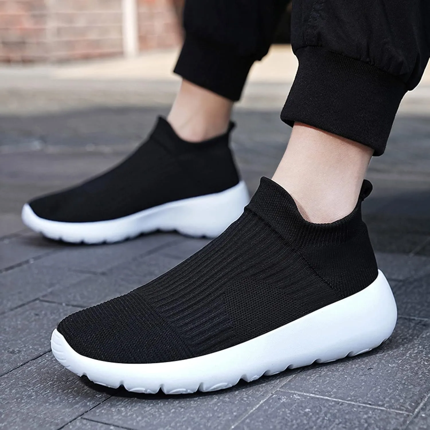 Mens Tennis Shoes Men's Shoes Slip on Shoe for Men Sneaker for Men Casual Breathable Sneaker