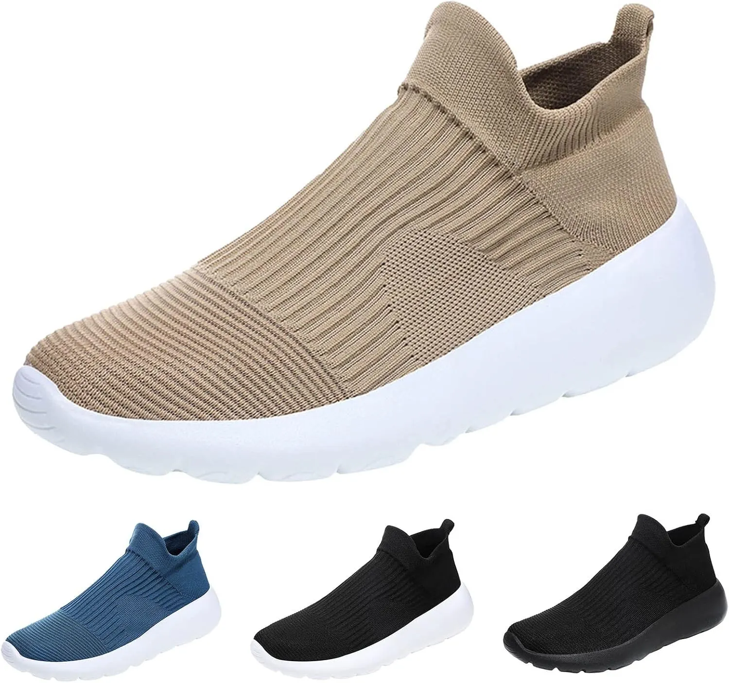 Mens Tennis Shoes Men's Shoes Slip on Shoe for Men Sneaker for Men Casual Breathable Sneaker