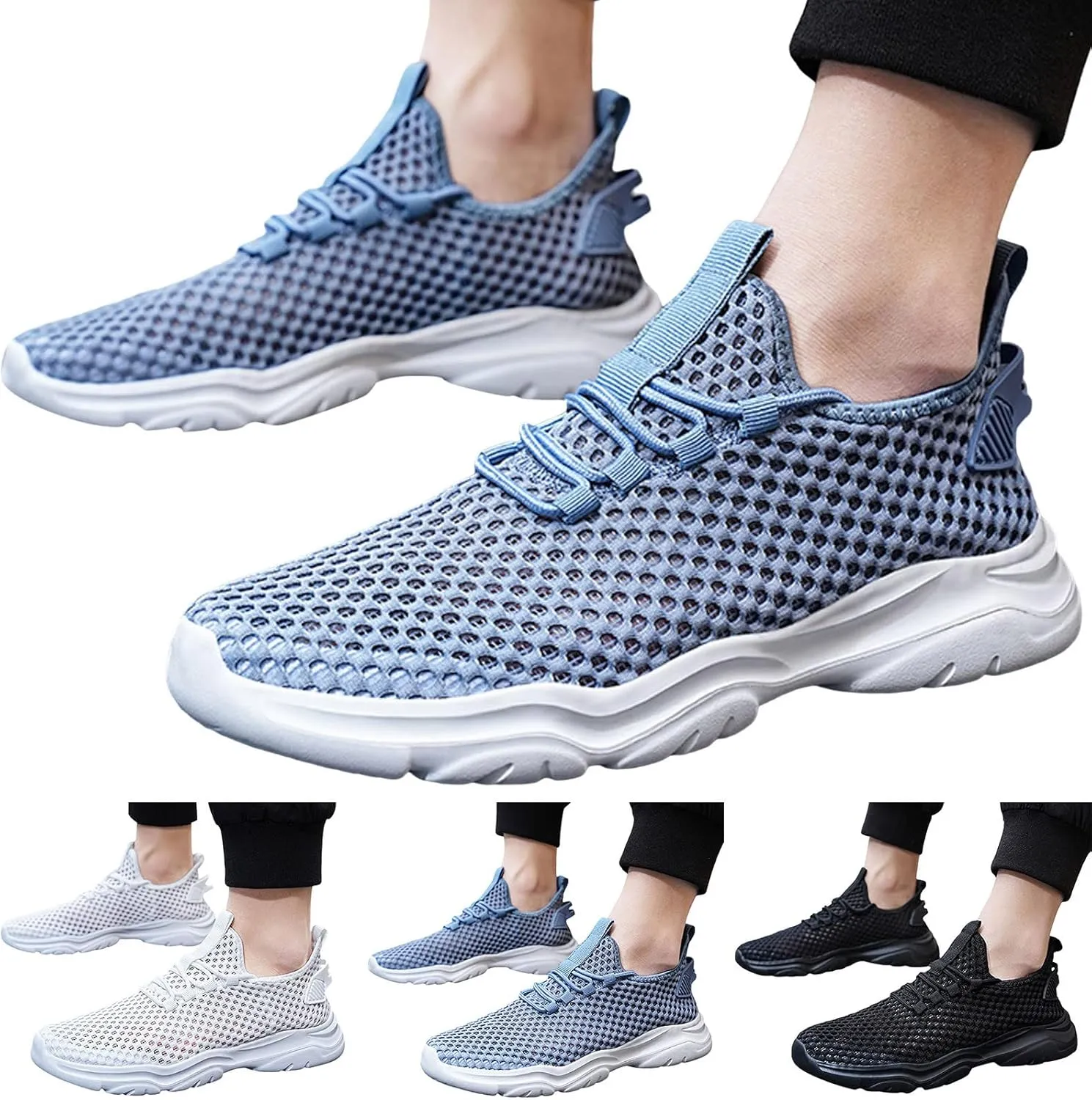 Mens Tennis Shoes Men's Sneakers Sneaker for Men Slip on Shoe for Men Comfortable Breathable Sneaker