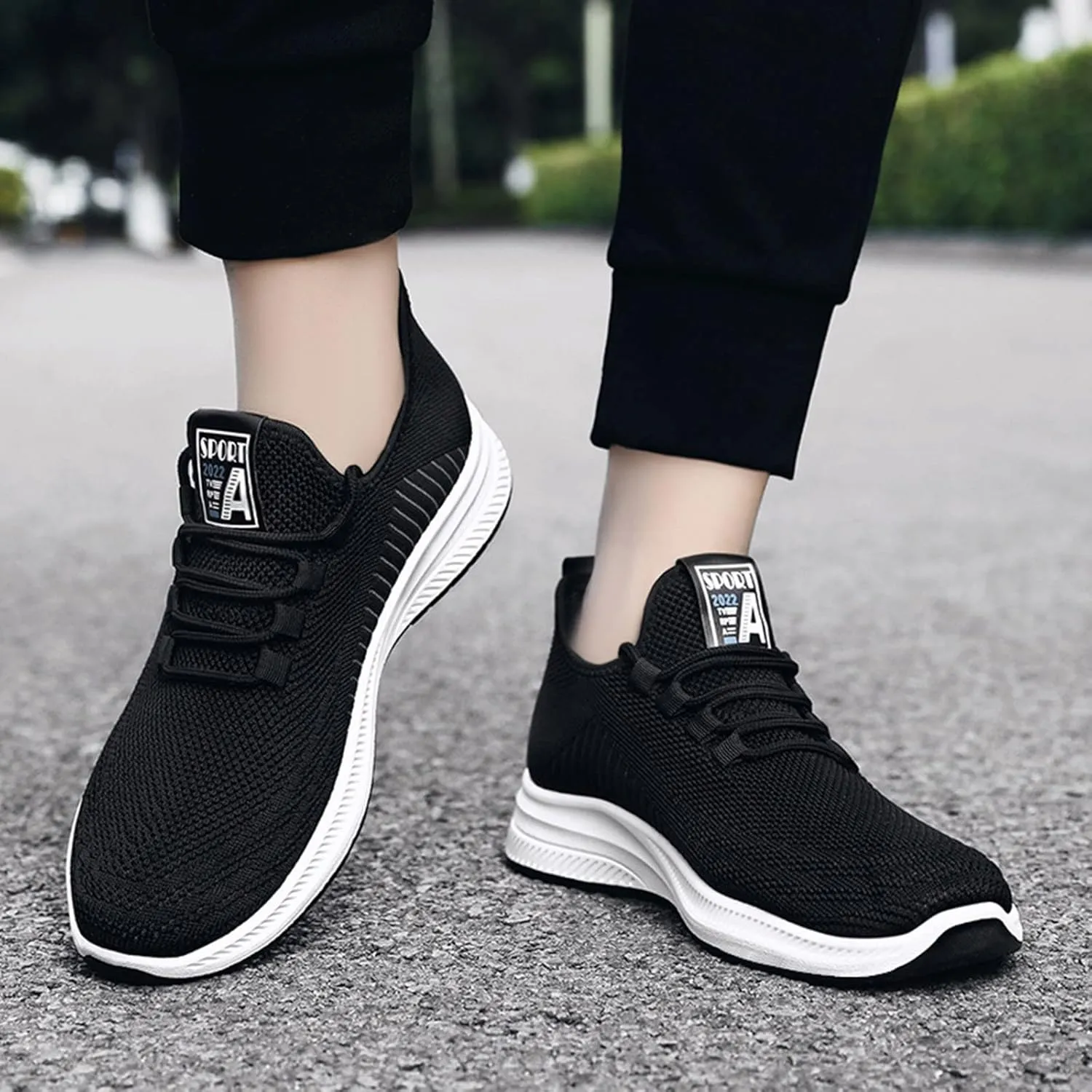 Mens Walking Shoes Mens Athletic Shoes Walking Shoe for Men Slip on Shoe for Men Lightweight Casual Sneaker