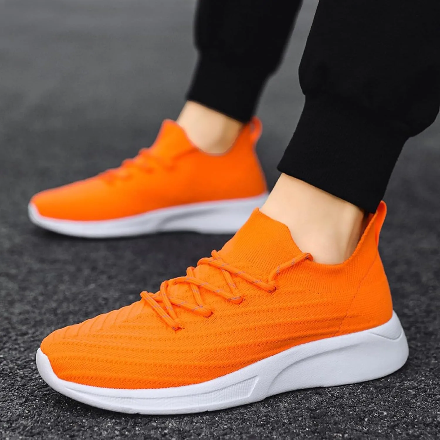 Mens Walking Shoes Men's Shoes Walking Shoe for Men Slip on Shoe for Men Comfortable Running Trail Sneaker