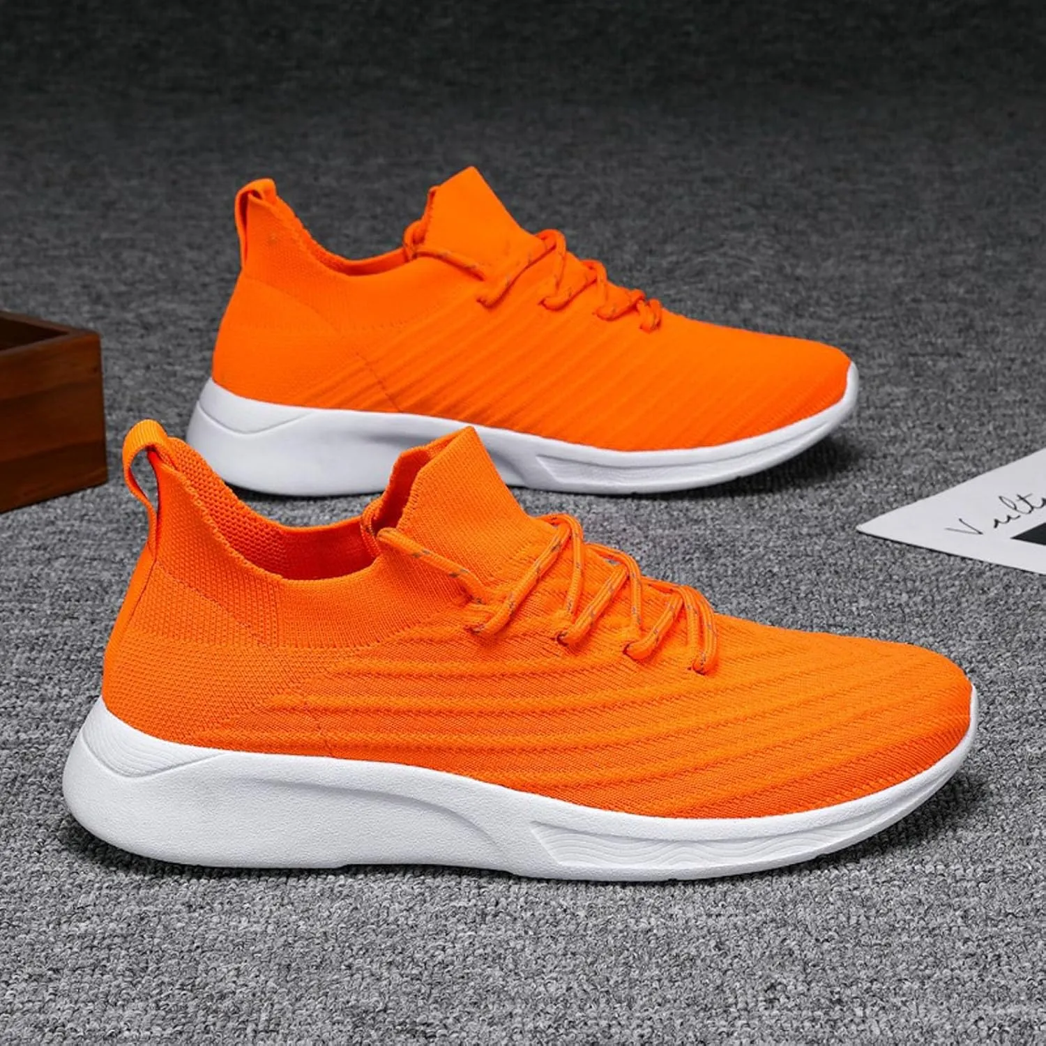 Mens Walking Shoes Men's Shoes Walking Shoe for Men Slip on Shoe for Men Comfortable Running Trail Sneaker