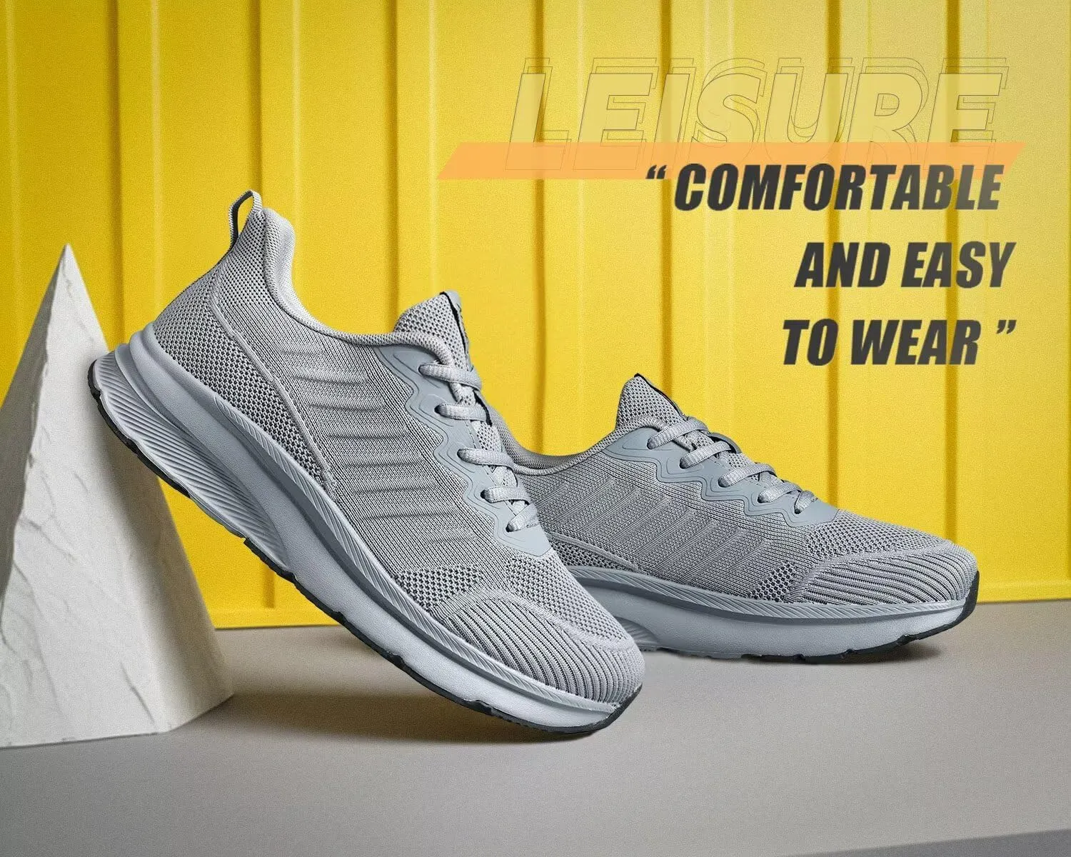 Mens Wide Walking Shoes Soft Sole Non Slip Running Comfortable Tennis Breathable Athletic Gym Workout Sport Sneakers